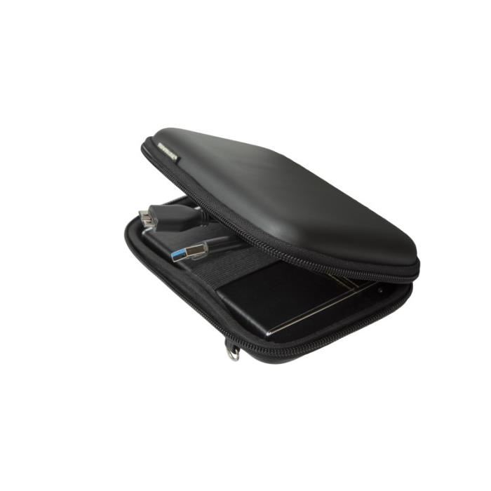 Grand Etui Rivacase Pour Disque Dur Externe 25 Noir