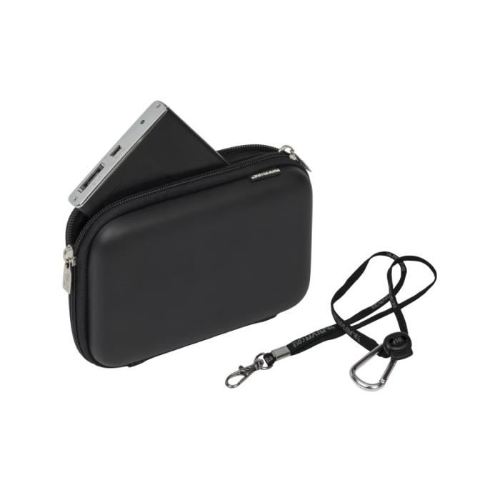 Grand Etui Rivacase Pour Disque Dur Externe 25 Noir