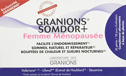 Granions ? Somdor+ Femme Menopausee 28 Gelules - Boîte 28 Gelules