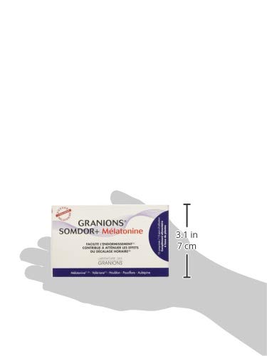 Granions ? Somdor+ Melatonine 15 Comprimes - Boîte 15 Comprimes