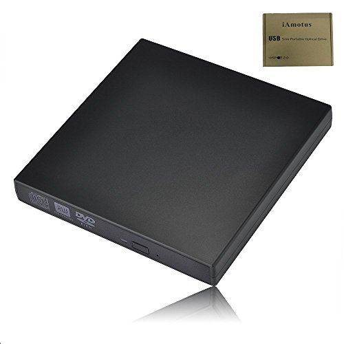 Graveur Dvd Externe, Iamotus Dvd-cd Lecteur Portable Usb 2.0 Cd Dvd +rw Rom Player Compatible Windows Xp-7-8-10-vista-linux, Mac O