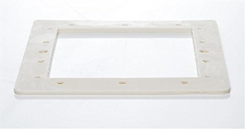 Joint Double De Skimmer - Gre - Standard 20,5 X 19,5 Cm - Blanc - Joint De Skimmer