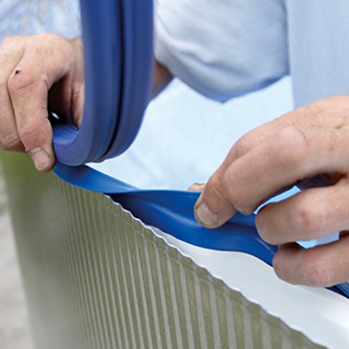 Liner Bleu Pour Piscine Acier Ovale 634 X 399 X 132 M Gre