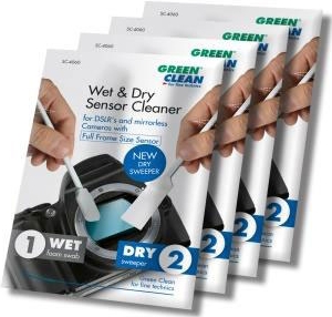 GREEN CLEAN Jeu de 4x2 Batonnets 24mm Wet & Dry