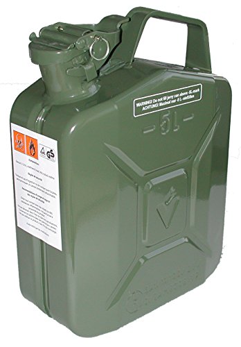JARDIN PRATIC Jerrican en metal 5L vert armee
