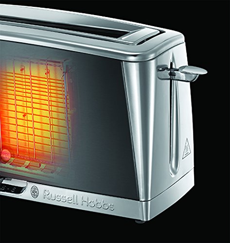 Grille Pain Russell Hobbs Luna Special Baguette Cuisson Rapide Chauffe Viennoiserie Gris