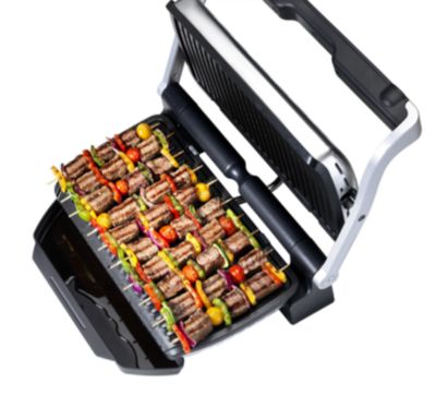 Tefal Gc722d16 Optigrill Xl Argente