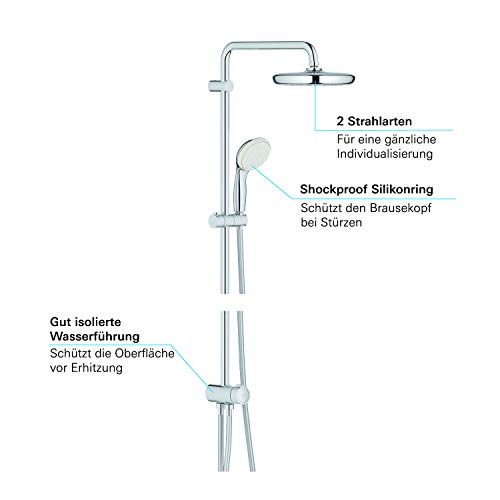 Tempesta System 210 Colonne De Douche Avec Inverseur Manuel 26381001