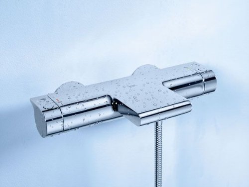 Grohe Mitigeur Mural Thermostatique Baindouche ½ Grohtherm 2000 34174001 Jet Cascade Limiteur De Temperature Economie Deau