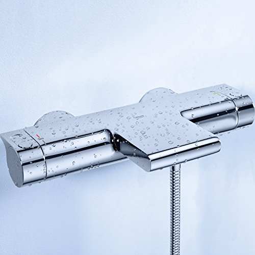 Grohe Mitigeur Mural Thermostatique Baindouche ½ Grohtherm 2000 34174001 Jet Cascade Limiteur De Temperature Economie Deau