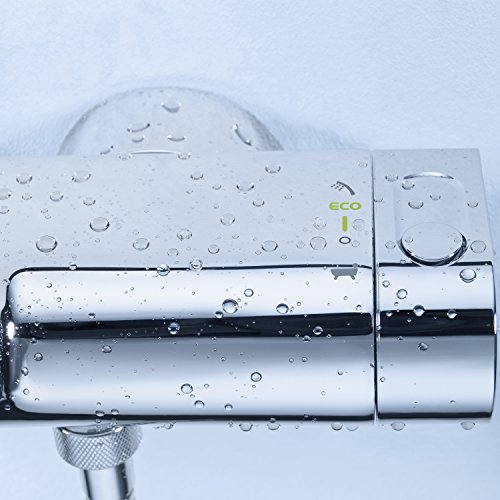 Grohe Mitigeur Mural Thermostatique Baindouche ½ Grohtherm 2000 34174001 Jet Cascade Limiteur De Temperature Economie Deau
