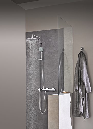 Grohe Colonne De Douche Euphoria System 260 3 Jets 27421002 - Mitigeur Thermostatique-limiteur De Temperature -debit