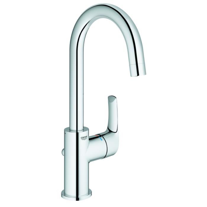 Grohe Eurosmart Mitigeur Lavabo 23537002 Chrome, L-size, Bec Avec Avec Zone De Rotation