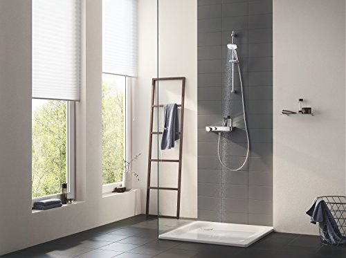 Grohe Grohtherm Thermostat De Douche 34720000 Chrome Dn 15 Avec Set De Douche 600mm