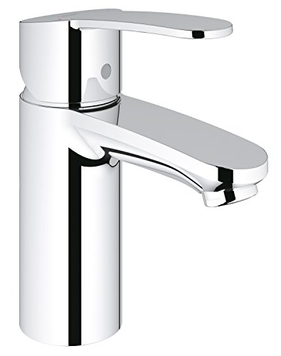 Grohe Eurostyle Cosmopolitan Mitigeur Lavabo 3246820e 1/2, Taille S, Avec Limiteur De Temperature, Corps Lisse, Chrome