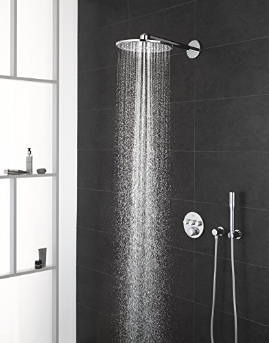 Grohtherm Smartcontrol Systeme De Douche Grohe Chrome, Thermostat Encastre, Douche De Tete Et Douchette