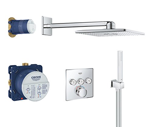 Grohe Grohtherm Smartcontrol - Systeme De Douche Rainshower Smartactive 310 Avec Mitigeur Thermostatique Chrome