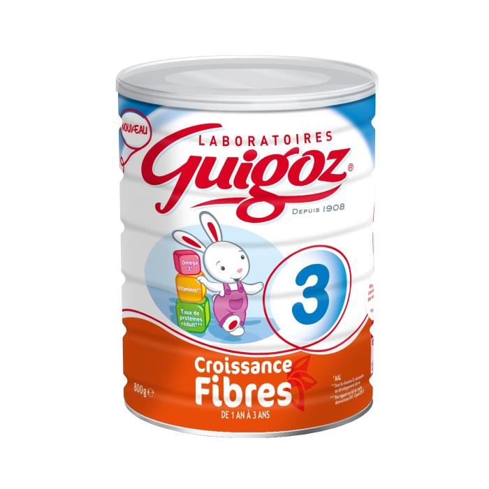 Guigoz Croissance fibres 3eme age 800g