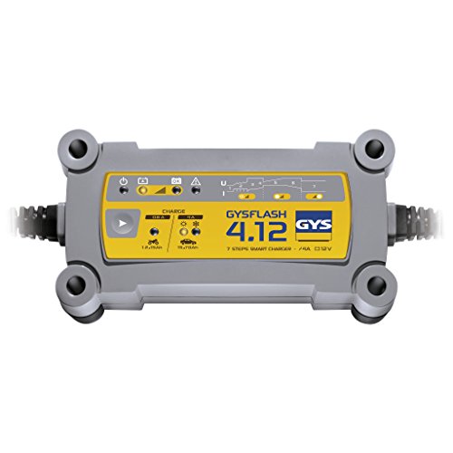 Gys Flash 4.12 - Chargeur Et Mainteneur De Charge Automatique - Batteries 12 V De 1,2 A 90 Ah