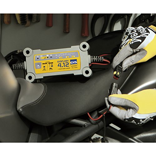 Gys Flash 4.12 - Chargeur Et Mainteneur De Charge Automatique - Batteries 12 V De 1,2 A 90 Ah