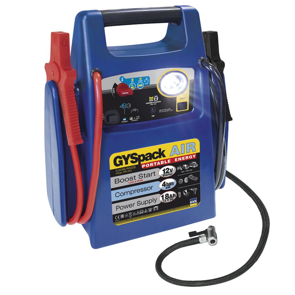 Gys Demarreur Autonome 3 En 1 Gyspack Air 12 V
