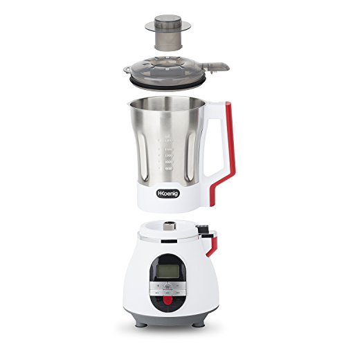 Blender Chauffant Hkoenig Mxc36 900 W 14 L Inox 3 Vitesses Pulse