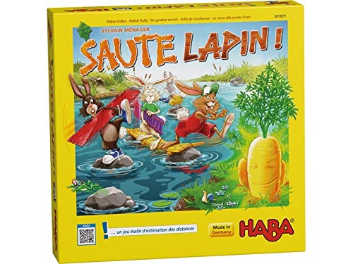 Jeu D'ambiance - Haba - Saute Lapin ! - 15 Min - 4 Ans Et Plus - Multicolore