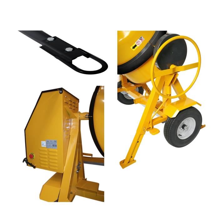 Betonniere Thermique 350l Bt Expert 350 Haemmerlin Moteur Honda Gx 120 Cuve 350l Malaxage 290l