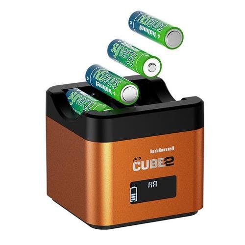 Hahnel Procube2 Sony, Orange, Lcd, Auto-indoor Battery Charger, Aa, Lithium-ion (li-ion), Hybrides Nickel-metal (nimh)