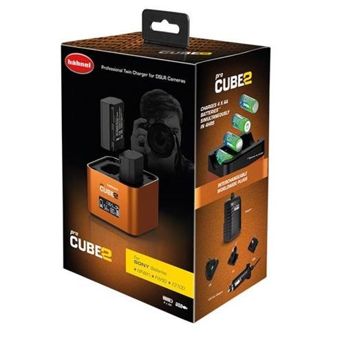 Hahnel Procube2 Sony, Orange, Lcd, Auto-indoor Battery Charger, Aa, Lithium-ion (li-ion), Hybrides Nickel-metal (nimh)