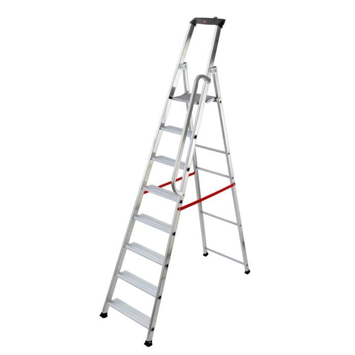 HAILO Escabeau Professionnel 8 marches