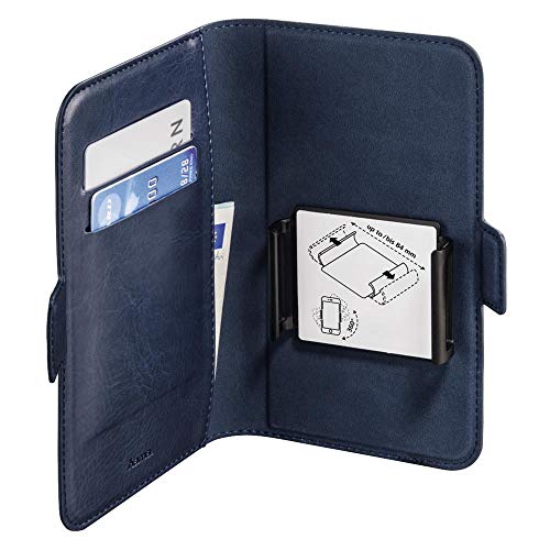 Etui Portefeuille Smart Move Universel Taille Xl 4,7 - 5,1 Bleu