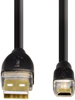 Hama Cable Usb Micro Usb 2.0 0.75mm Noir