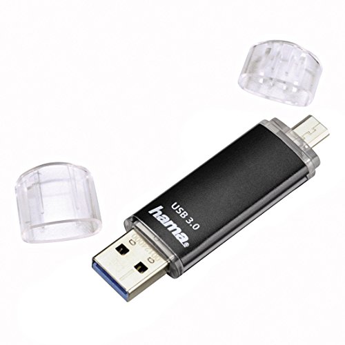 Extensions De Memoire Usb Pour Smartphones Et Tablettes Hama Flashpen Laeta Twin 128 Go