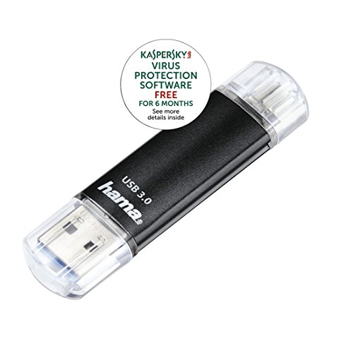 Extensions De Memoire Usb Pour Smartphones Et Tablettes Hama Flashpen Laeta Twin 128 Go