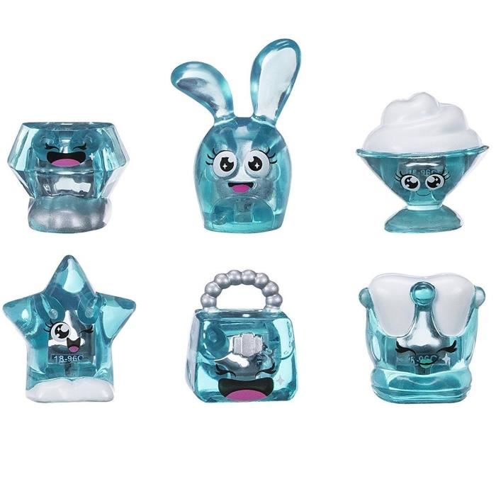 Hasbro Hanazuki - Pack 5 Tresors + 1 Mini Hemka Turquoise