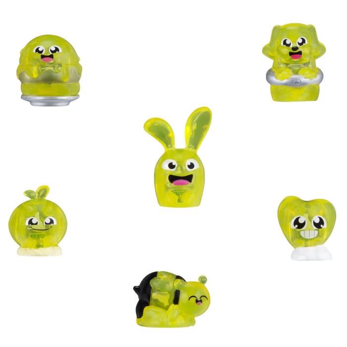 Hasbro Hanazuki Pack 5 Tresors 1 Mini Hemka Jaune