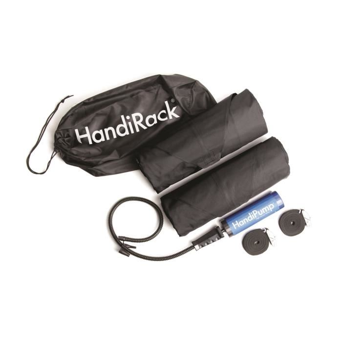 Handiworld 2 Barres De Toit Handirack - Gonflables Resistantes Et Universelles- Noir
