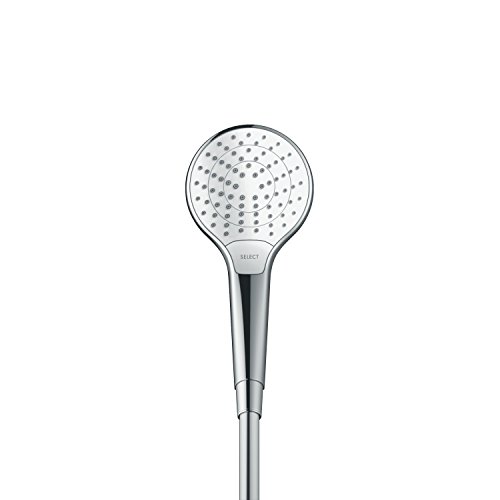 Hansgrohe Croma Select S Vario Douchette A Vario 26802400 Chrome Blanc Dn15 Pomme De Douche 110 Mm