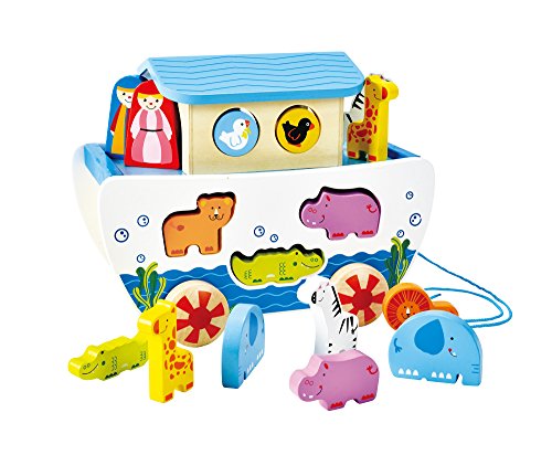 Hape E8049 Wooden Pull - A - Long Noah'...