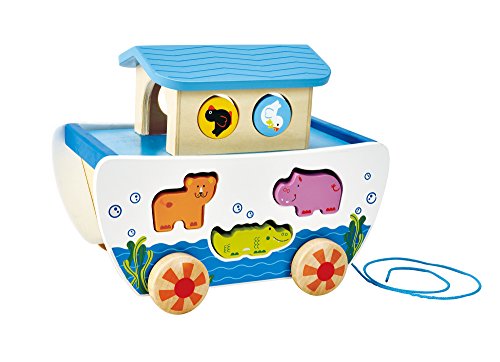 Hape E8049 Wooden Pull - A - Long Noah'...