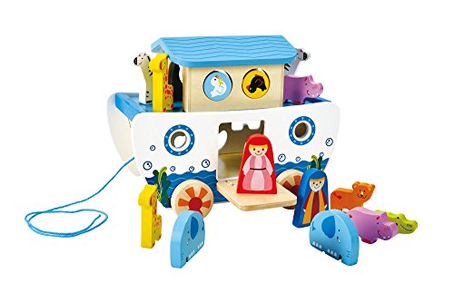 Hape E8049 Wooden Pull - A - Long Noah'...