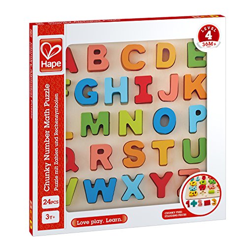 Hape Puzzle Alphabet En Bois Enfant 3 An