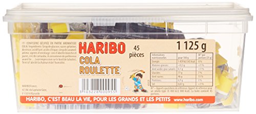 Haribo Bonbon Gelifie Cola Roulette X 45...