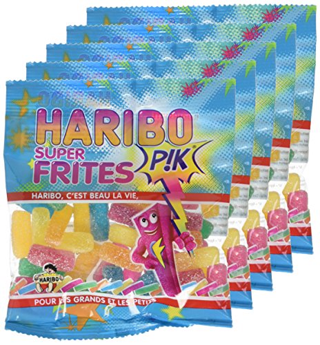 Haribo Frites 120 G - Lot De 5