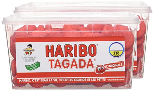 Haribo Boite De 210 Bonbons Tagada Maxi Original 106 Kg