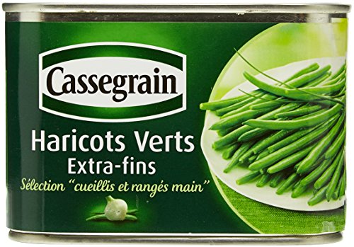 Bonduelle Europe Long Life Haricots Verts Extra-fins Cassegrain - 706 G