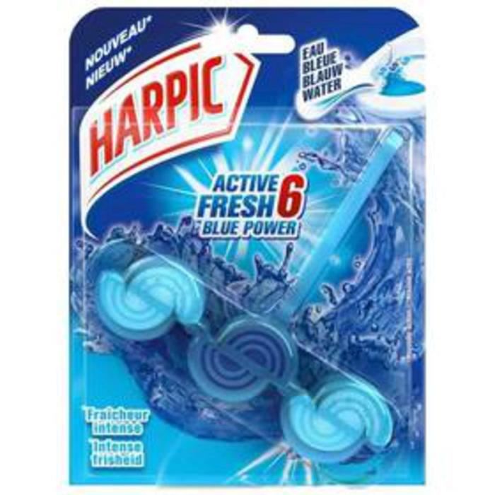Harpic Bloc Active Fresh 6 Eau Bleue Fraîcheur Intense