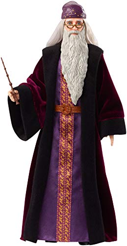 Harry Potter Poupee Professeur Dumbledore Avec Tenue De Poudlard Et Baguette Poupee Figurine Des 6 Ans