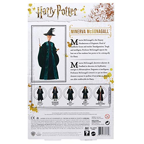Harry Potter - Poupee Professeur Mcgonagall 29 Cm - Poupee Figurine - Des 6 Ans